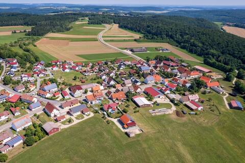 Luftbildaufnahme von Pfronstetten-Geisingen