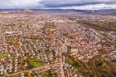 Luftbildaufnahme von Reutlingen-Betzingen