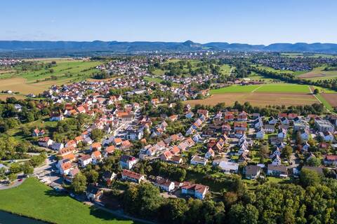 Luftbildaufnahme von Reutlingen-Altenburg